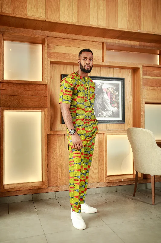 Comfy Sweaters African ANKARA  AFUA (Shirt Only)