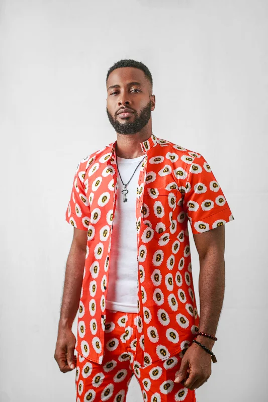 Everyday Comfort AFRICAN ANKARA DESTA SHIRT