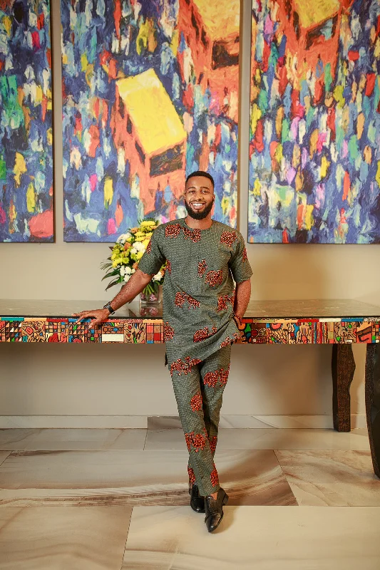 Trendy Apparel AFRICAN ANKARA JOJO (Shirt Only)