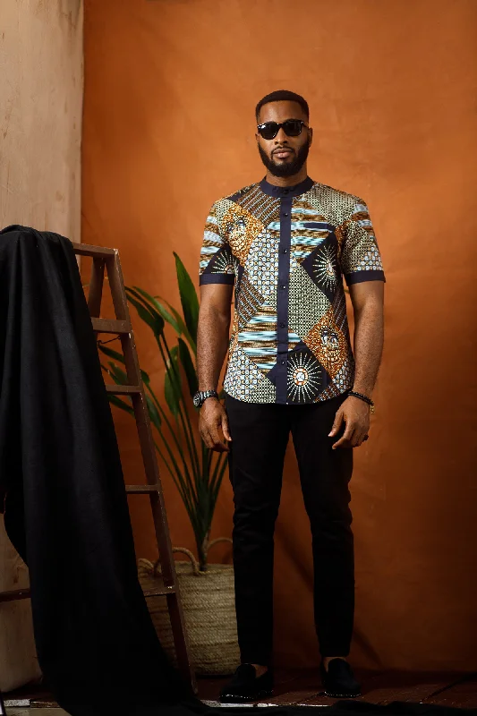 Comfortable Shoes AFRICAN TEFO SHORT SLEEVE SHIRT