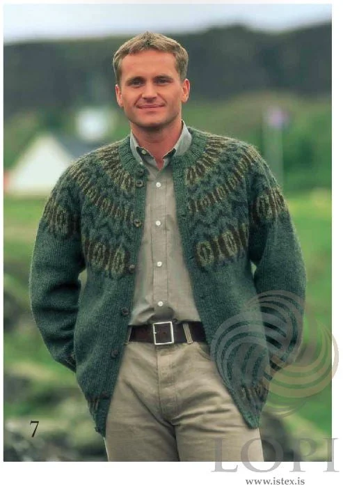 Urban Outfits Augað (The eye) Mens Wool Cardigan