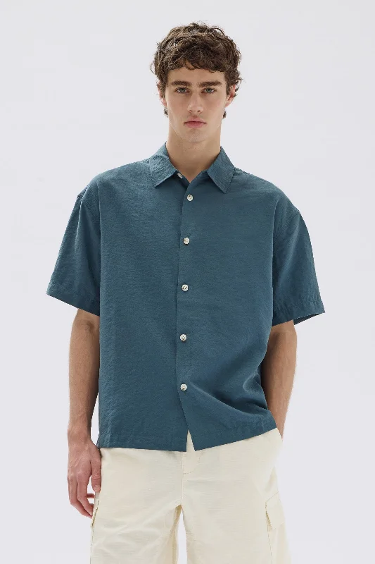 Brook Silk Short Sleeve Shirt