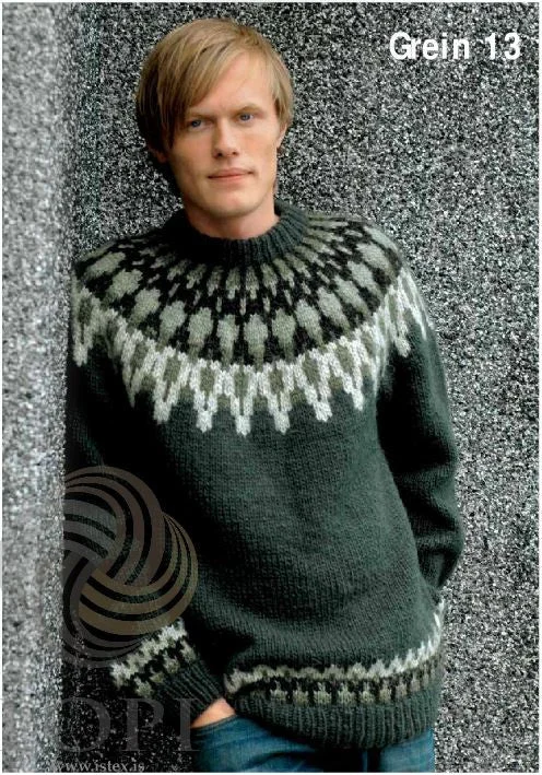 Luxury Comfort Grein (Branch) Mens Wool Sweater