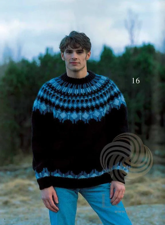 Premium Fabric Hefð (Tradition) Mens Wool Sweater