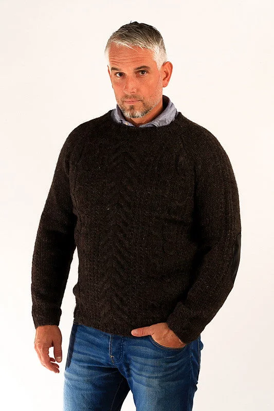 Versatile Wardrobe Gudbjartur Wool Sweater Sheep Black