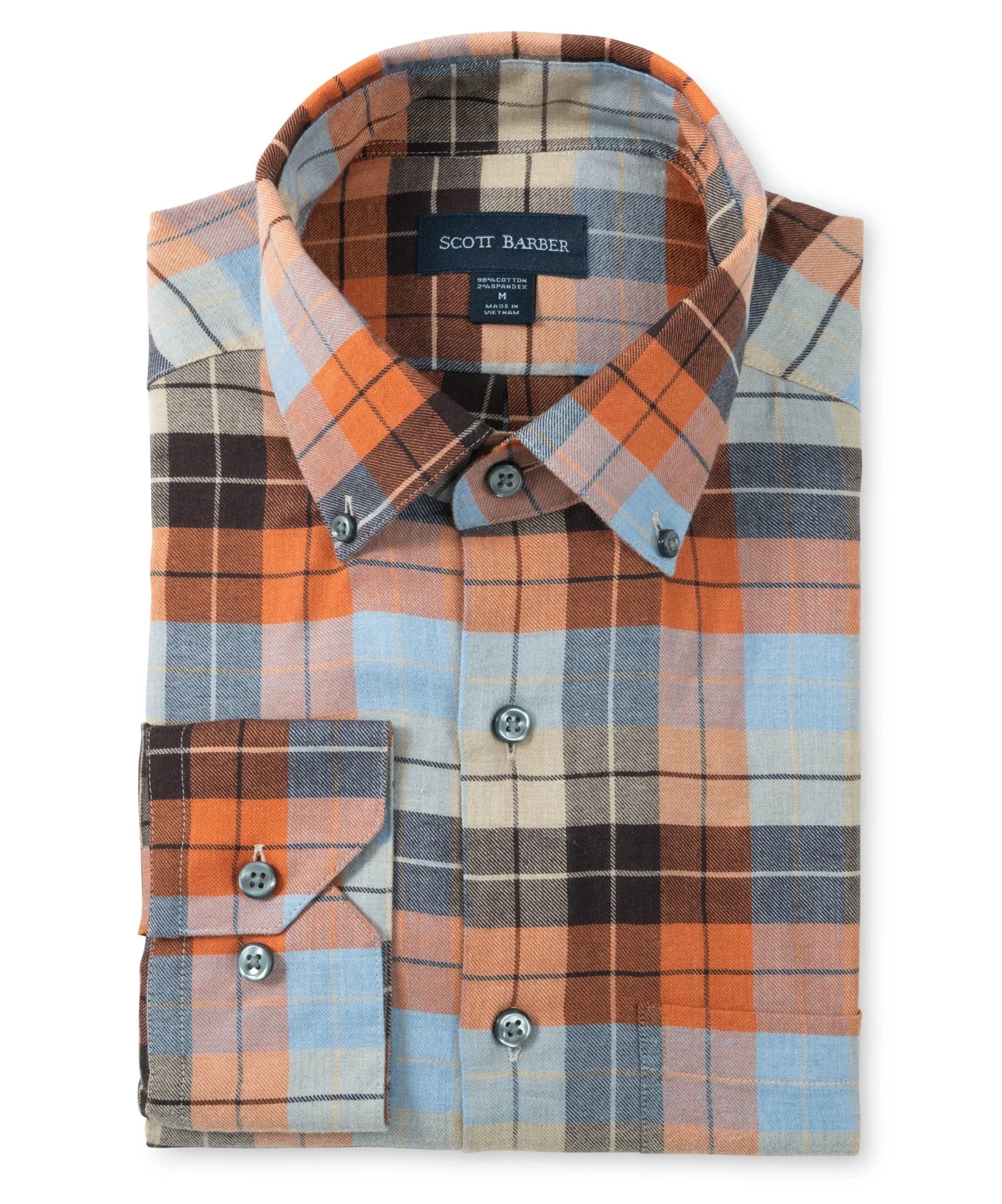 Lightweight Flannel Bold Plaid