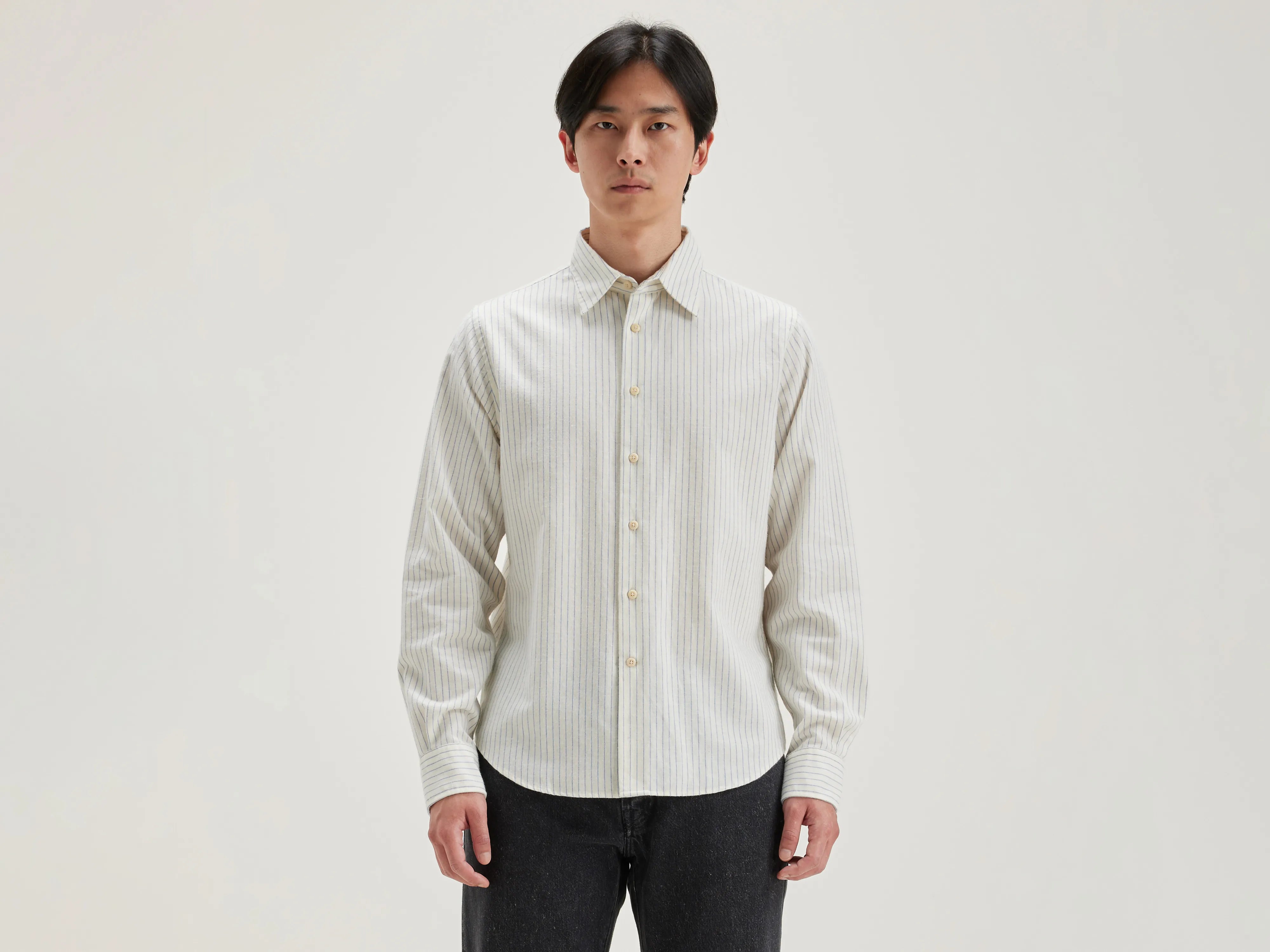 Franklin shirt (242 / M / STRIPE D)