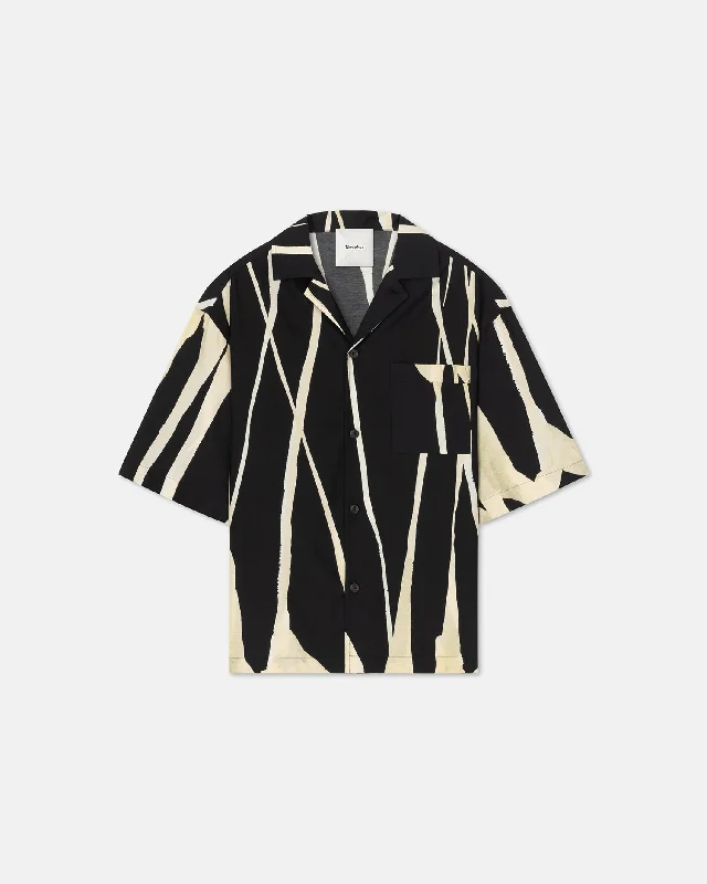 Stylish Comfort Caspian - Silk And Cotton Blend Shirt - Light Fringe